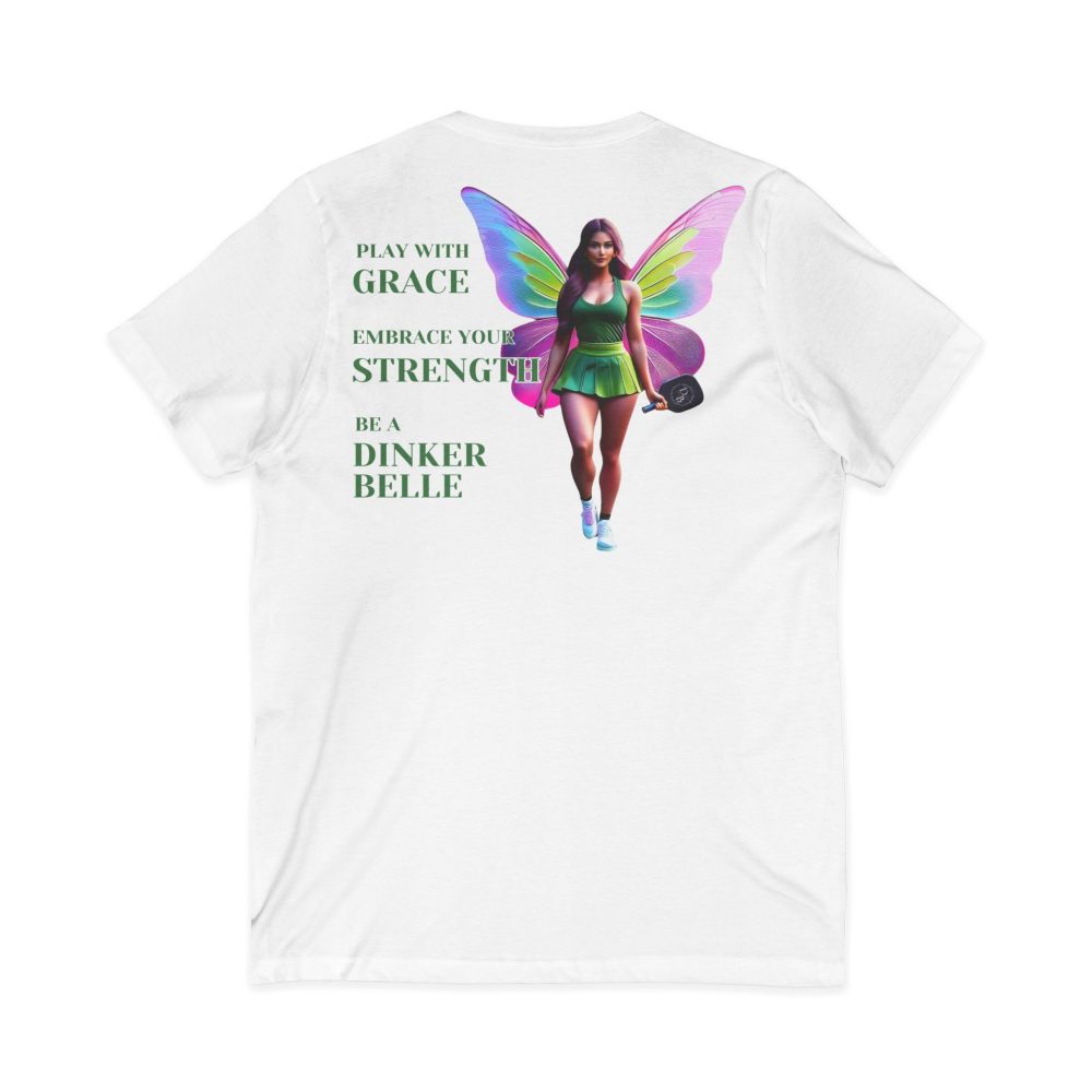 T-shirt with fairy and motivational text design.