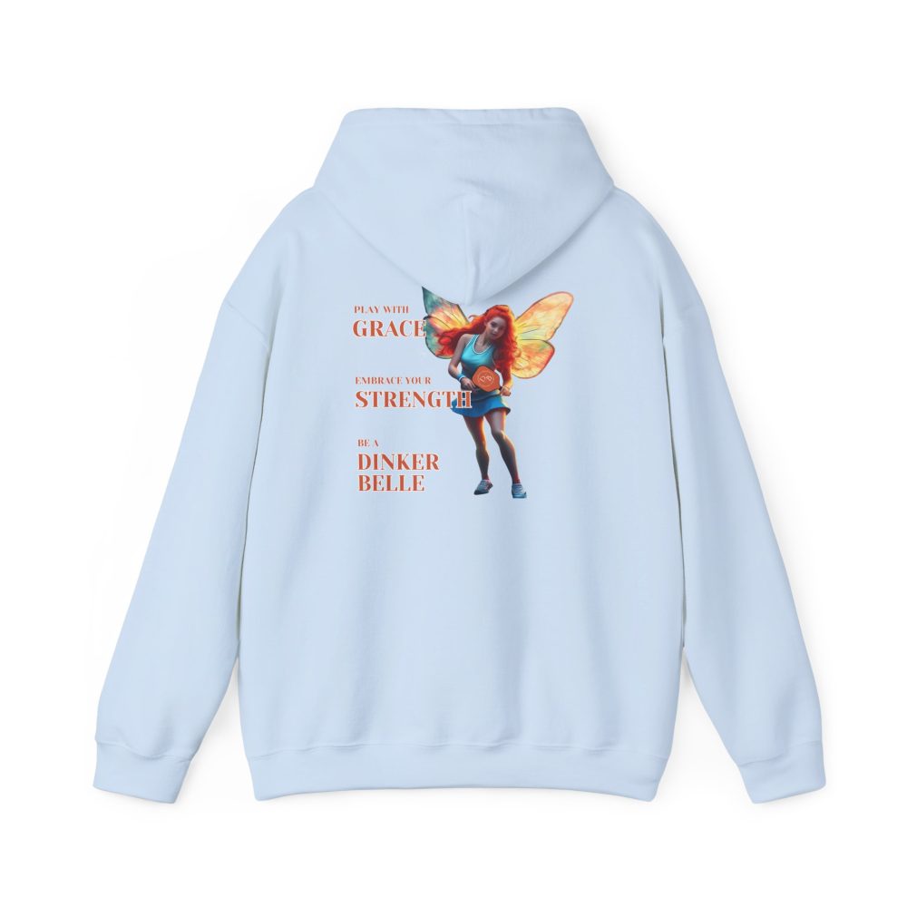 Hoodie with fairy graphic and motivational text