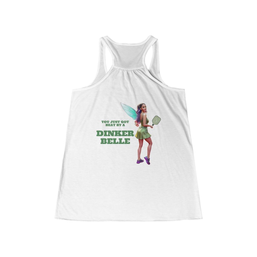 Dinker Belle fairy tank top with racket graphic
