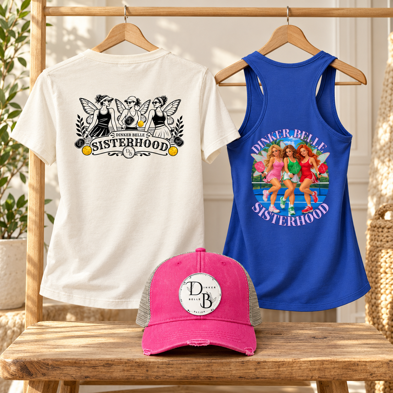 DinkerBelle apparel collection