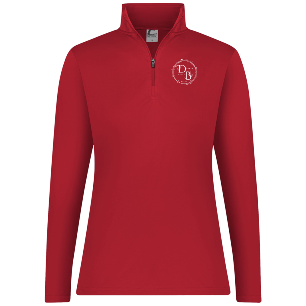Womens 1/4 Zip Pullover - MG1